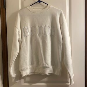 Six stories BRIDE sweatshirt